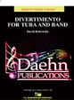 Divertimento for Tuba and Band Concert Band sheet music cover